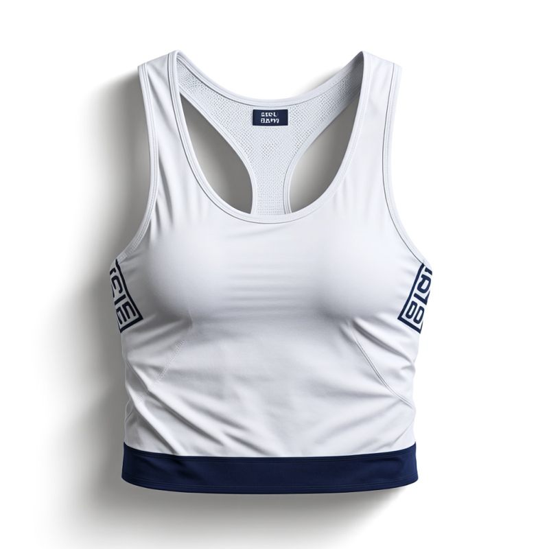 White Sport Vest - for women